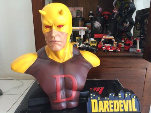 SIDESHOW CLASSIC DAREDEVIL LEGENDARY SCALE BUST