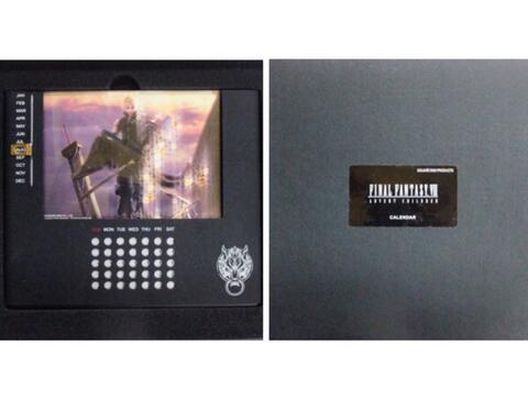 Final Fantasy VII advent children Calendar million years - Square Enix (RARE)