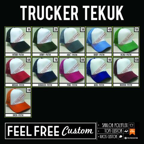Topi Jaring Trucker Hat Trucker Cap Best Seller Custom