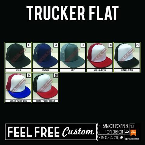 Topi Jaring Trucker Hat Trucker Cap Best Seller Custom