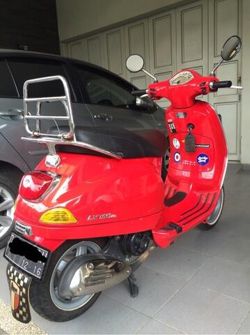 Jual vespa lx 150 ie 2v 2011 bandung