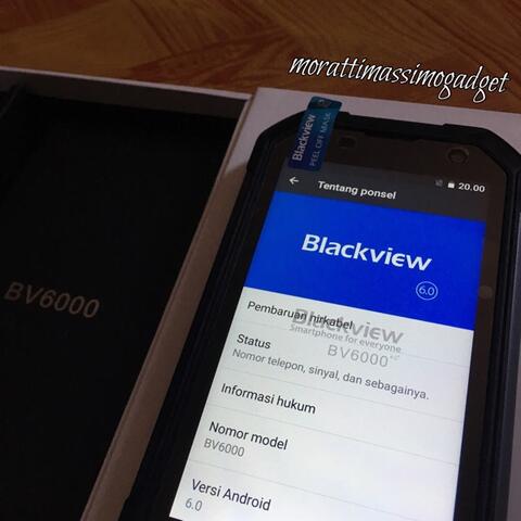 Handphone Outdoor Blackview BV6000 RAM 3GB ROM 32GB LTE. IP68! Bandung