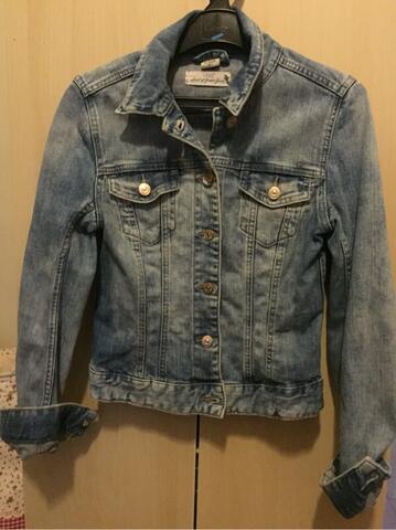 jaket denim hnm