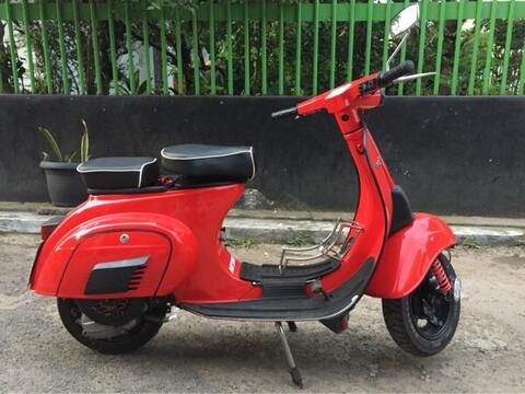 Vespa PTS 100 upgrade POLINI