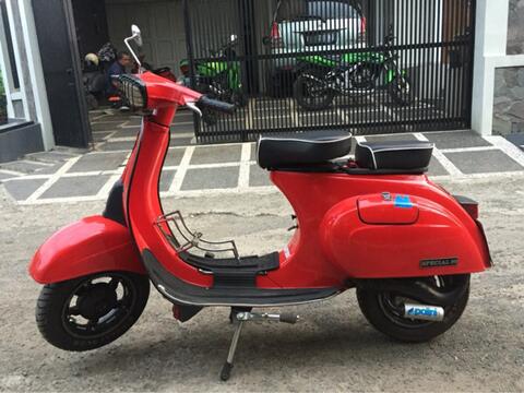 Vespa PTS 100 upgrade POLINI