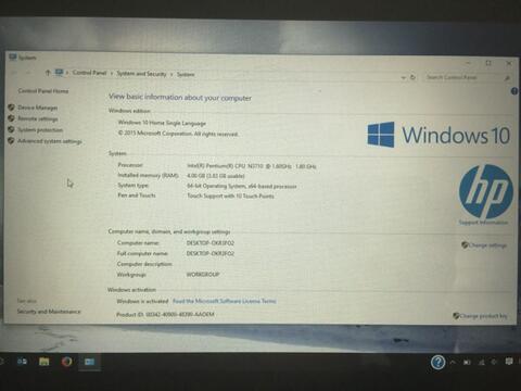 HP Pavilion x360 Convertible 11-u037TU