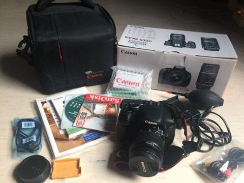 Canon EOS 600D Kit EF-S 18-55 IS II | FREE Tripod | BANDUNG