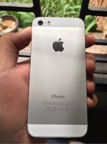 Iphone 5S silver mulus