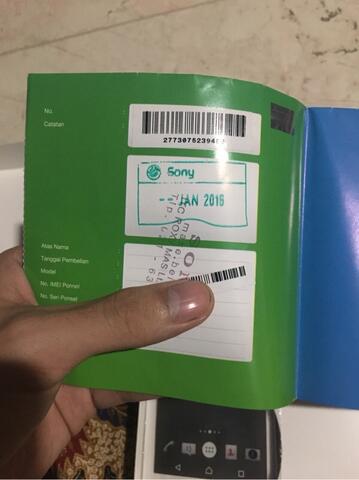 WTT/Barter Xperia Z5 Dual Garansi TAM