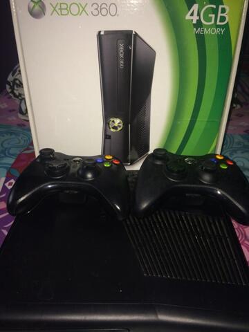 Xbox Slim Black 360 Memo 4 Gb
