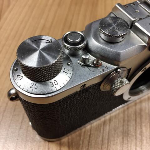 Leica IIIC Screw Mount Body Kamera Analog Rangefinder antik jadul