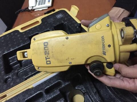 Digital Theodolite Topcon DT 209 bekas, jual murah BU
