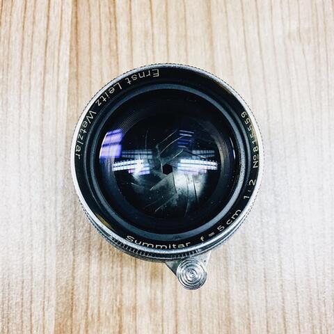 Leica Summitar 50 mm f2 5 cm mount ulir leitz analog manual