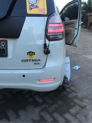 Stoplamp LED Ertiga 2 Baris Black