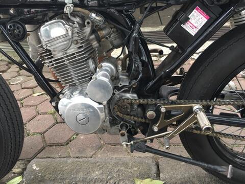 Terjual Motor Modifikasi Cafe Racer Bahan Tiger Bandung 