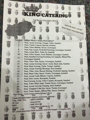catering bulanan enak murah bandung