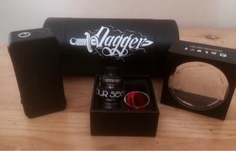 Dagger Mod + Mage RTA / Vape / Vapor