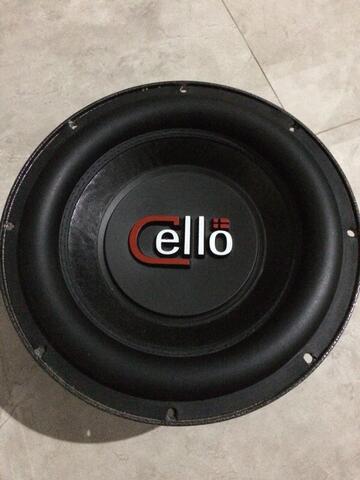 Subwoofer Cello 10inch double coil