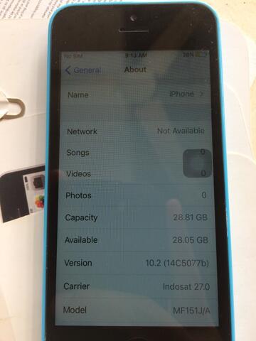 iPhone 5c FU, 32GB, fullset mulus!!