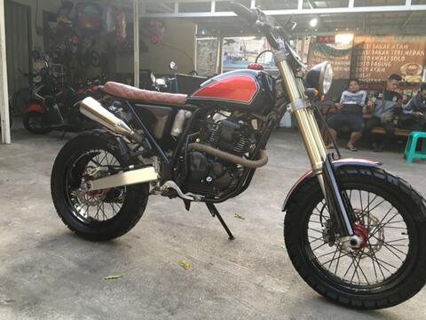 Terjual Yamaha Scorpio Scrambler Street Tracker Supermoto Kaskus