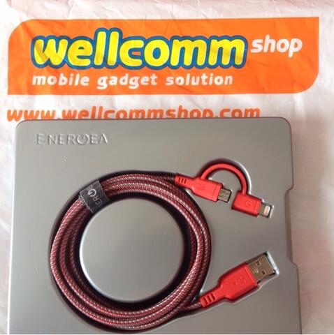 kabel charger ( ENERGEA ) iphone 5,5s,6,6s,7 / android