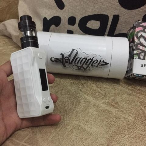 Vaporizer Dagger 80 watt + RTA Serpent sub Bandung