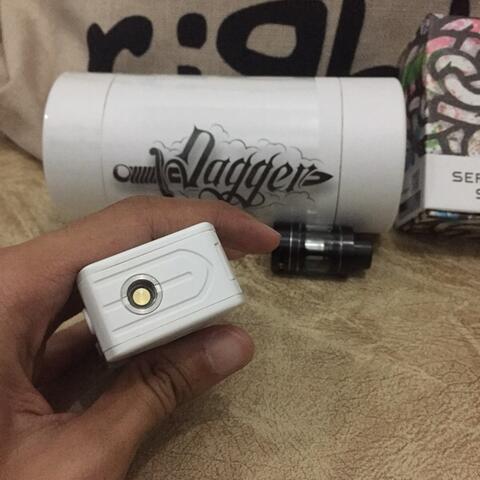 Vaporizer Dagger 80 watt + RTA Serpent sub Bandung