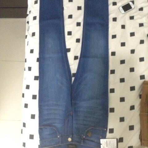 celana jeans zara black tag 32 baru