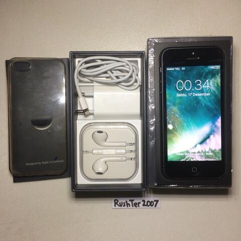 Iphone 5 32gb FU (Butuh Uang) Batangan Second Bekas