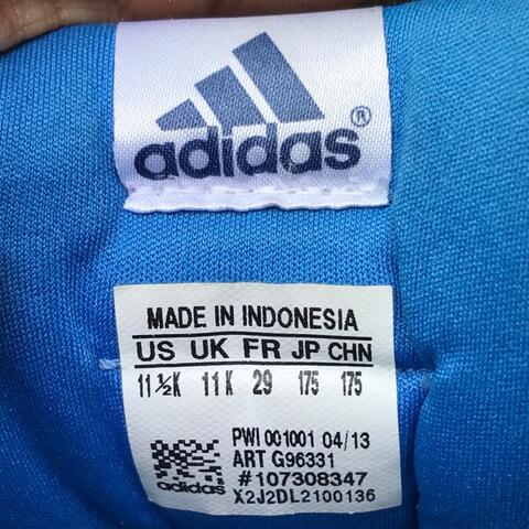 Original Adidas limited edition monster inc sulley
