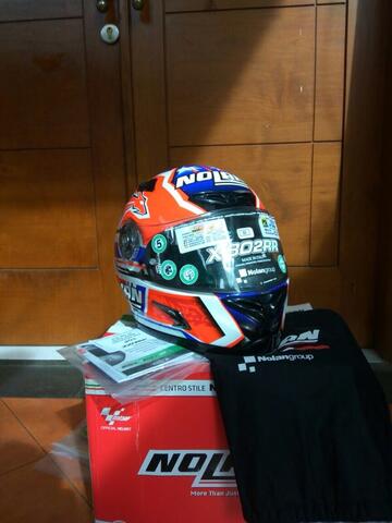 Terjual Nolan x 802 RR Stoner Suzuka ( nolan xlite arai shoei hjc agv ls2  suomy 802r 802rr ) | KASKUS