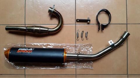 Knalpot KLX/DTRACKER 150 Merk Pro Speed