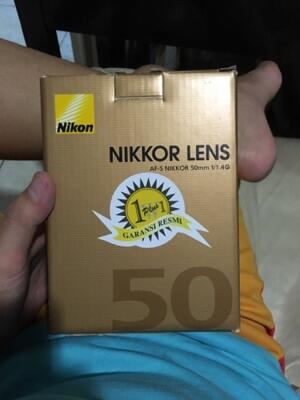Nikon AfS 50mm f/1.4g