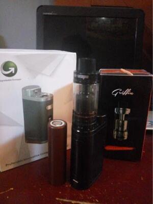 WTS Vaporizer iStick Pico + RTA Griffin + Battery LG
