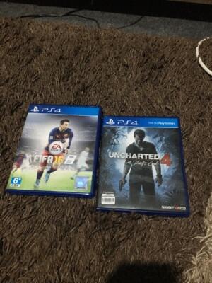WTS BD PS4 Uncharted 4 & Fifa 16