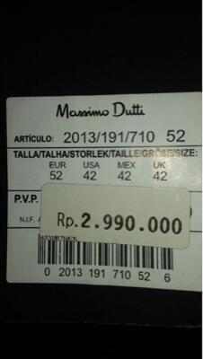 blazer zara dan massimo dutti new murah bekasi