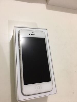 Jual iPhone 5 Putih 32 Gb Bonus Capdase Kulit