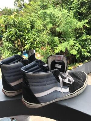 vans sk8 oldskool size 10 (43) blue asli