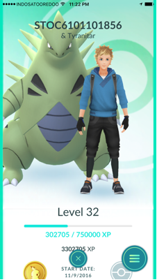 Pokemon GO Account Lv 32 Generation 2 Full IV 100