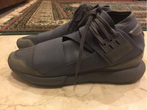 Y-3 Qasa High Vista Grey Sz 9.5 (ORIGINAL)