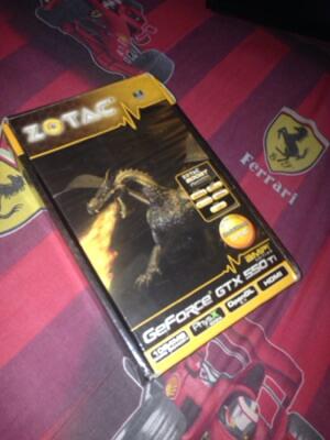 Vga gaming nvidia gtx 550ti 1gb 192bit ddr5
