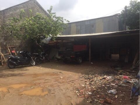 Dijual/disewakan Tanah bentuk L dgn luas 368m2. Ciledug.