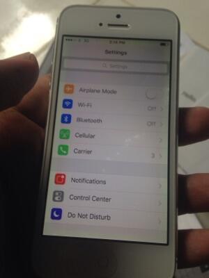 iPhone 5 White 4G 16 Gb Ori Ex Infinite Murah