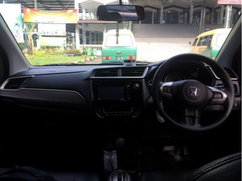 jual mobil honda brv prestige red pearl
