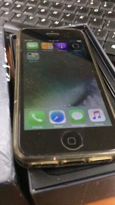 iPhone 5 Black 16GB Murah Lengkap