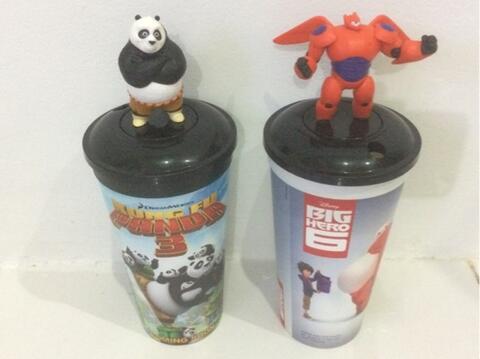 Tumbler Kungfu panda & Big hero 6