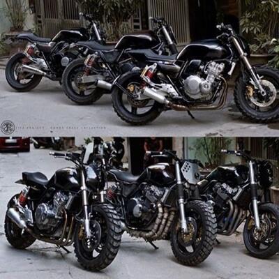 Terjual CB400SF Caferacer Scrambler Bratstyle Tracker 