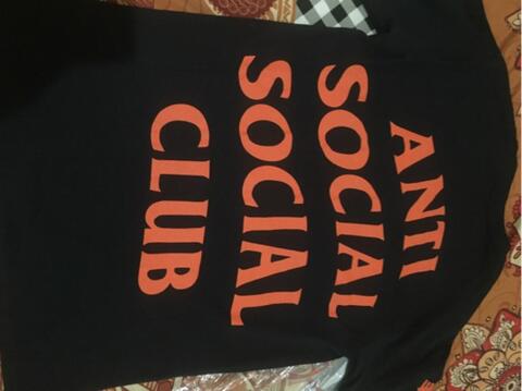 Anti Social Social Club x undefeated T-shirt
