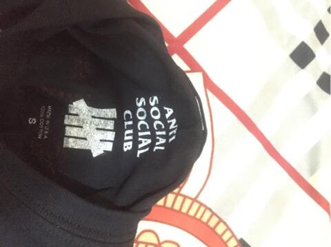 Anti Social Social Club x undefeated T-shirt