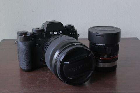fujifilm xt 1 with lens